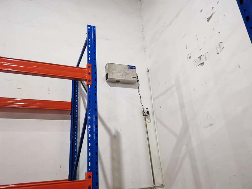 某食品廠保鮮區(qū)臭氧消毒現場(2)